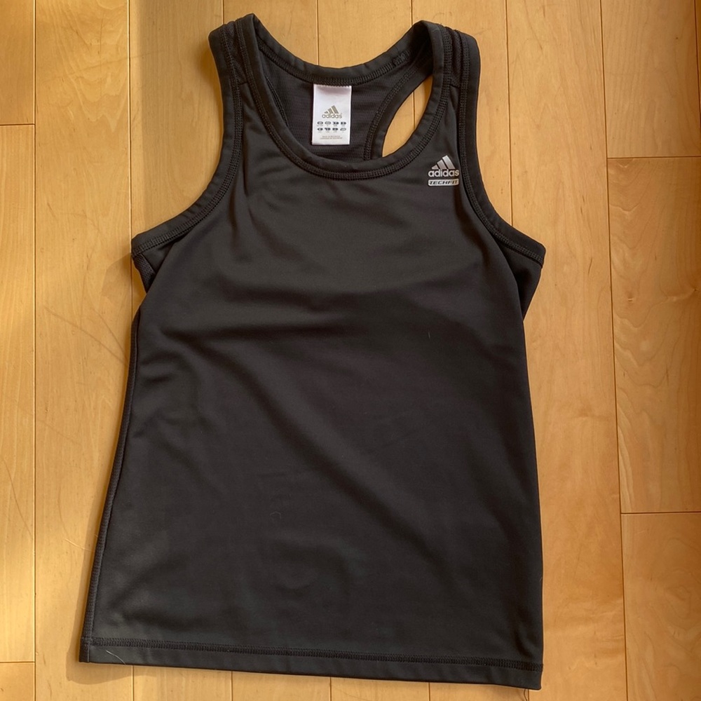 Adidas black tank top
